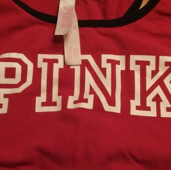 VS Pink Racer Back Sports Top Women Sz. S - Picture 6 of 12